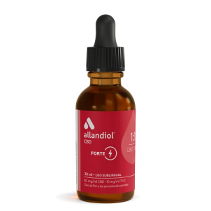 Allandiol Forte 1:1 30ml CBD 300mg: THC 300mg